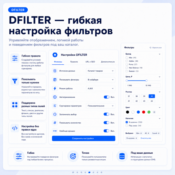 Расширенный фильтр СЕО